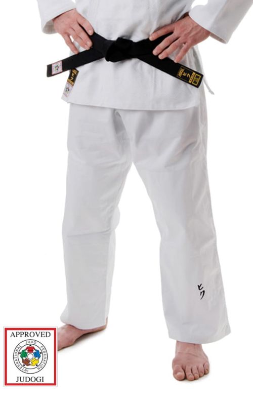 Judo Pants, HIKU Shiai 2, Slim Fit, IJF, 750 g.