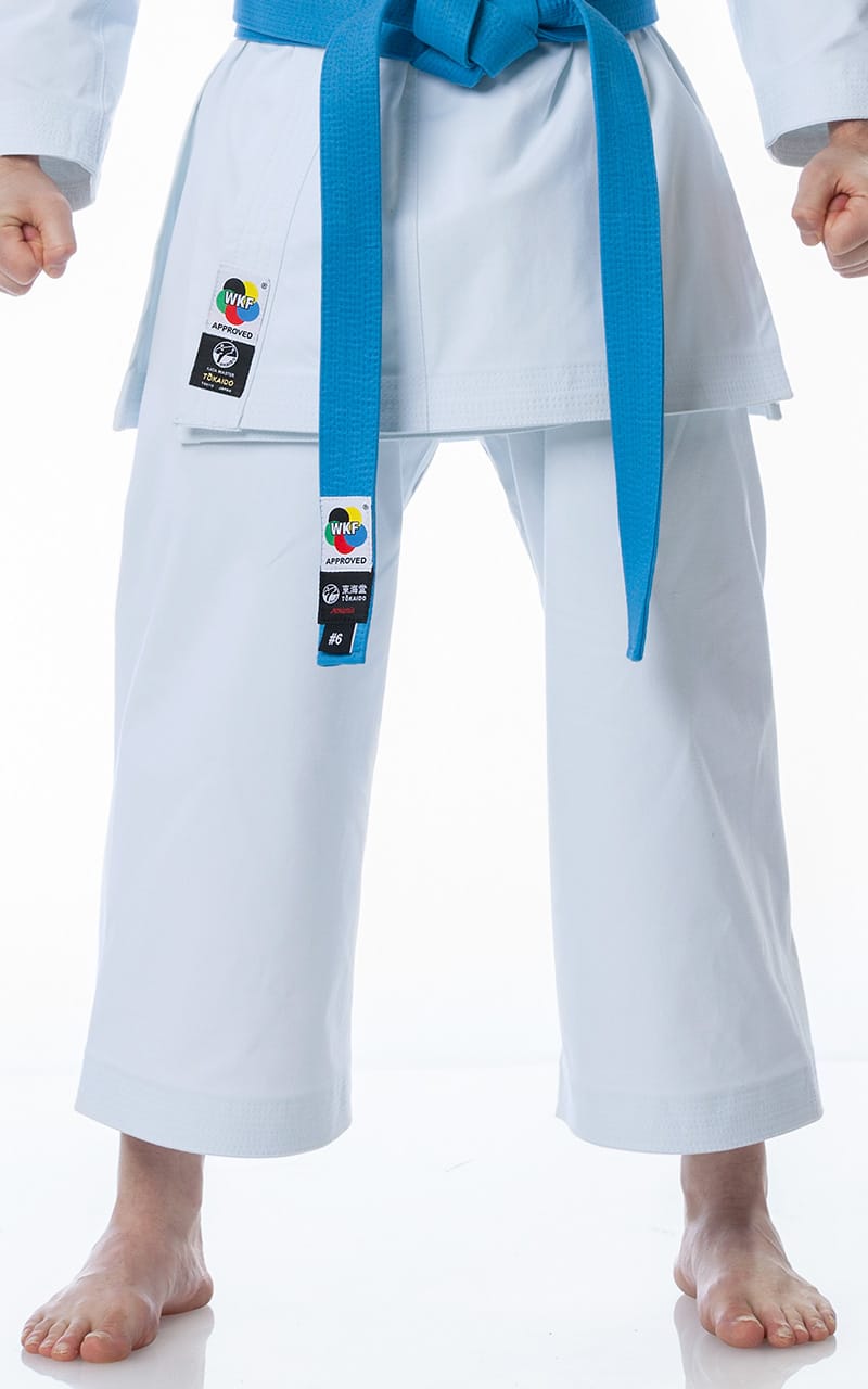 Karate Pants, TOKAIDO Kata Master Mix, WKF, 10 oz. Karate Uniforms