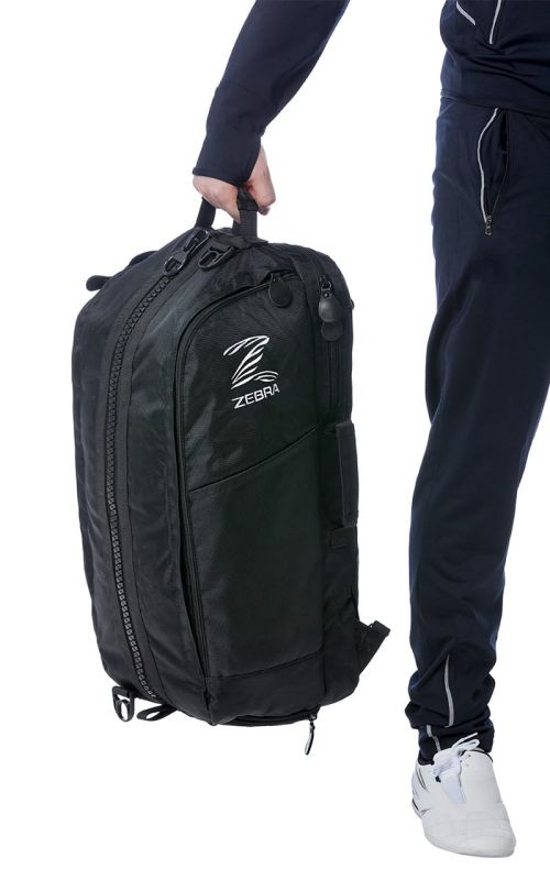 Sports Bag, ZEBRA Combi, black