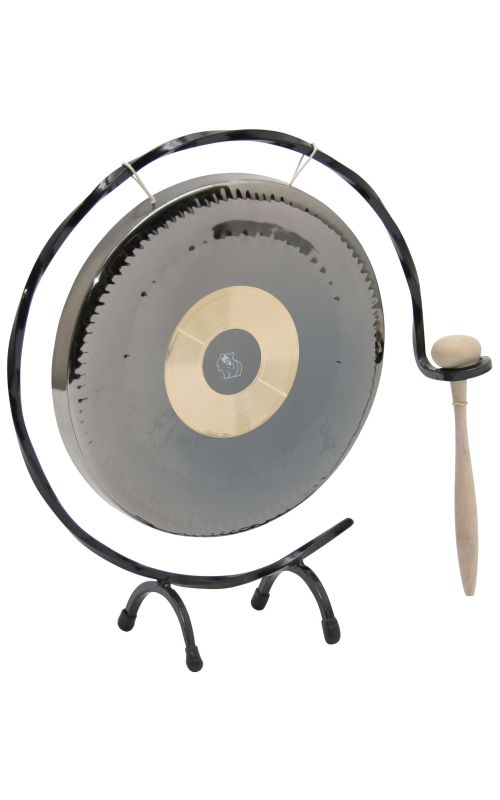 Tischgong aus Metall, 18 cm