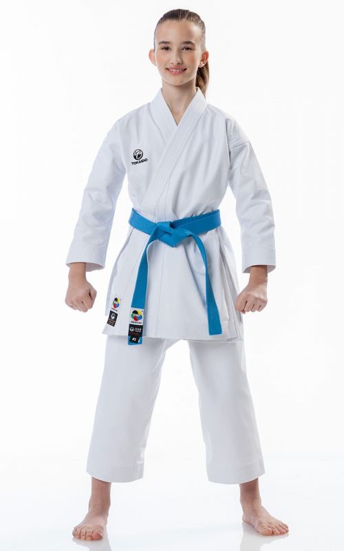 Beginner Karate Gi, TOKAIDO Kata Master Junior, WKF, Slim Fit