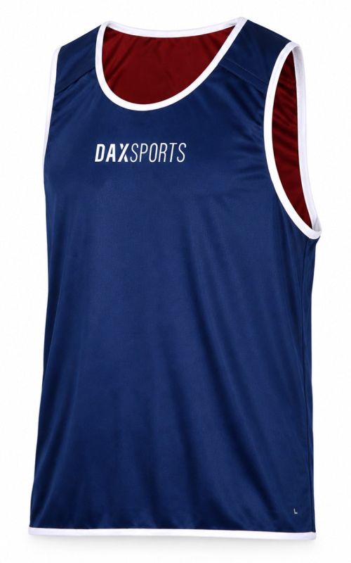 Reversible Boxing Tank Top, blue/red