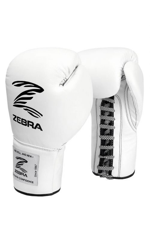 Boxing Gloves, ZEBRA Signature Lace, leather