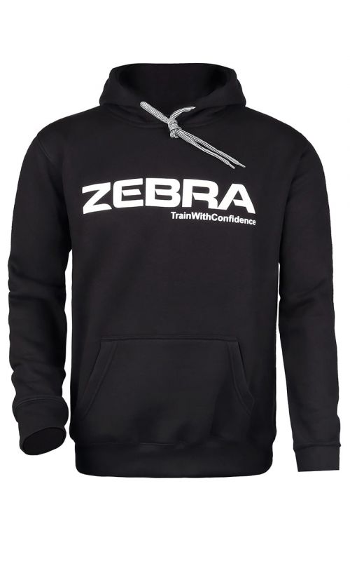 Hoodie, ZEBRA Performance, black