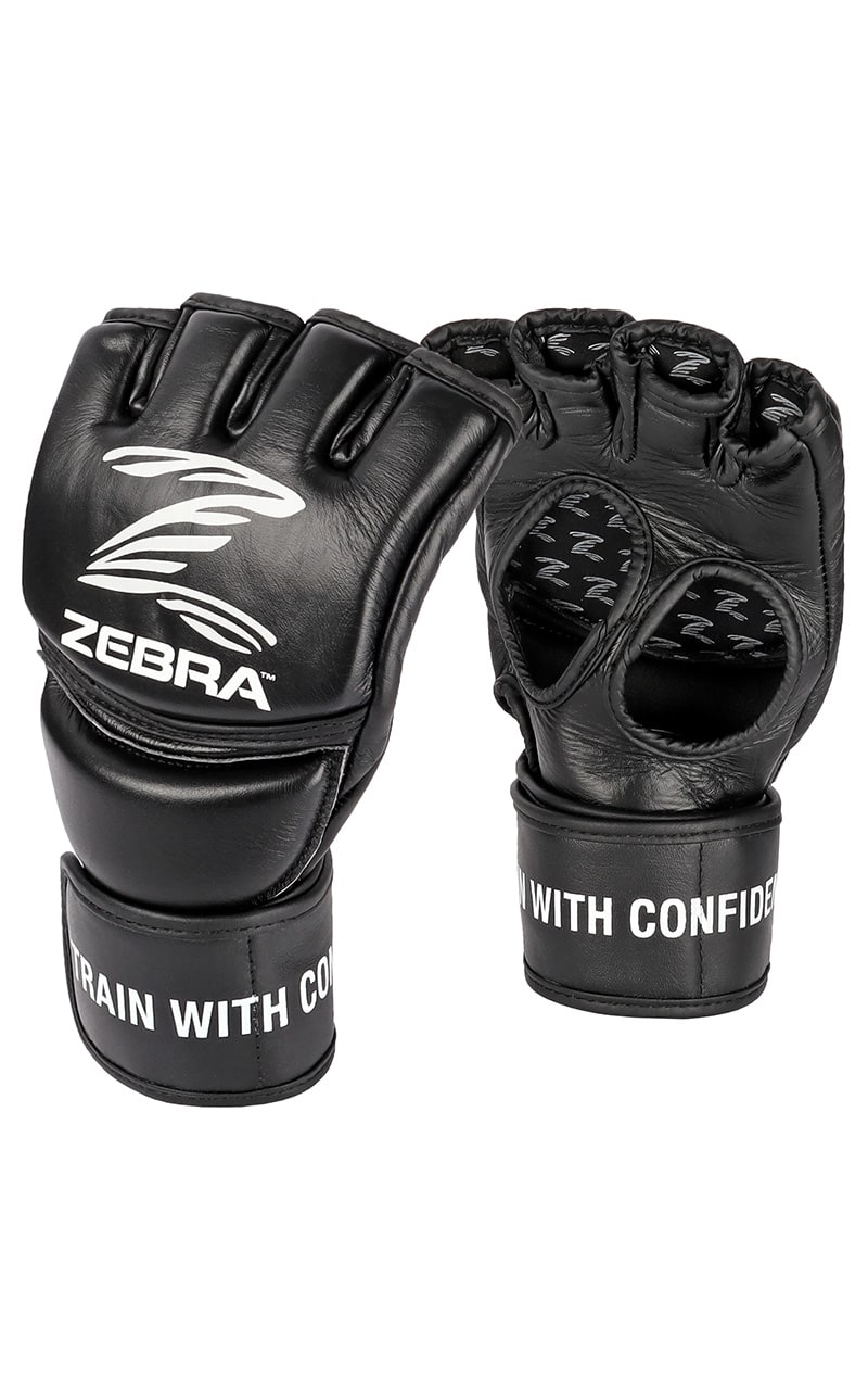 MMA | | - | Fight, Gloves, Sports ZEBRA Dax Englisch | Protectors Sports leather MMA MMA