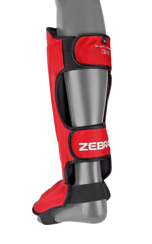 Shin Instep Guard, ZEBRA, PU