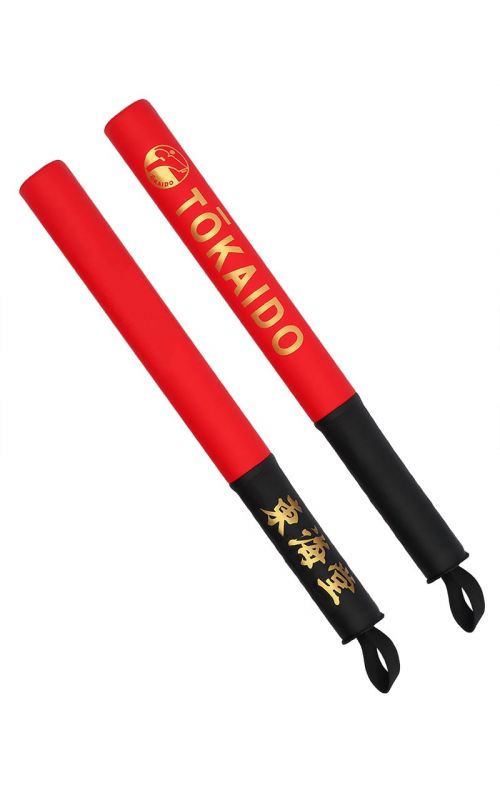 Coaching Soft Sticks, TOKAIDO, rot / schwarz