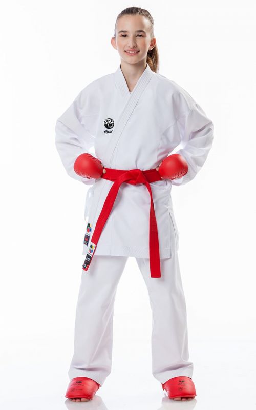 Anfänger Karateanzug, TOKAIDO Kumite Master Junior, WKF, 8 oz.