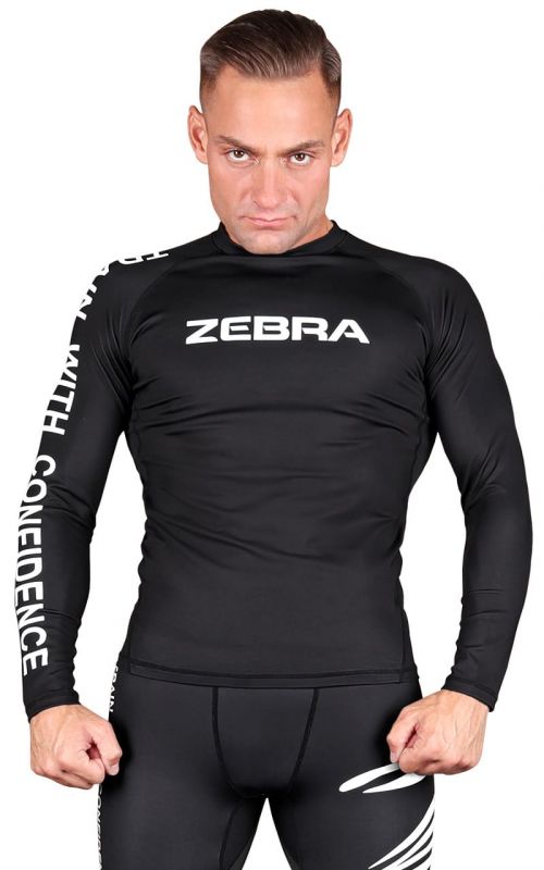 Rash Guard, ZEBRA Performance, Long sleeve