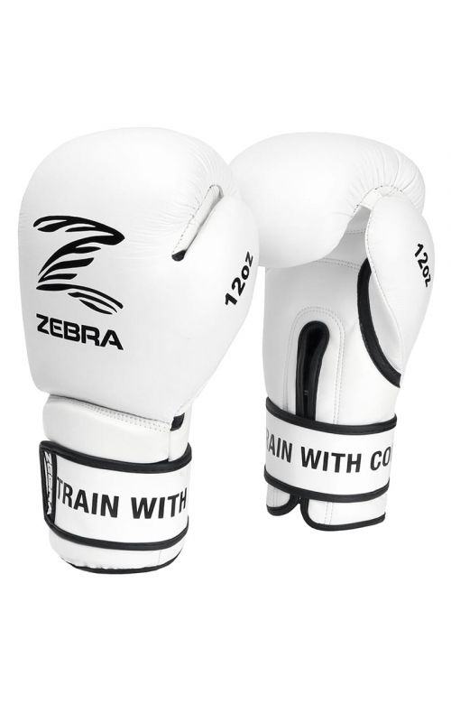 Boxing Gloves, ZEBRA, leather