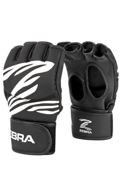 MMA Handschuhe, ZEBRA, PU