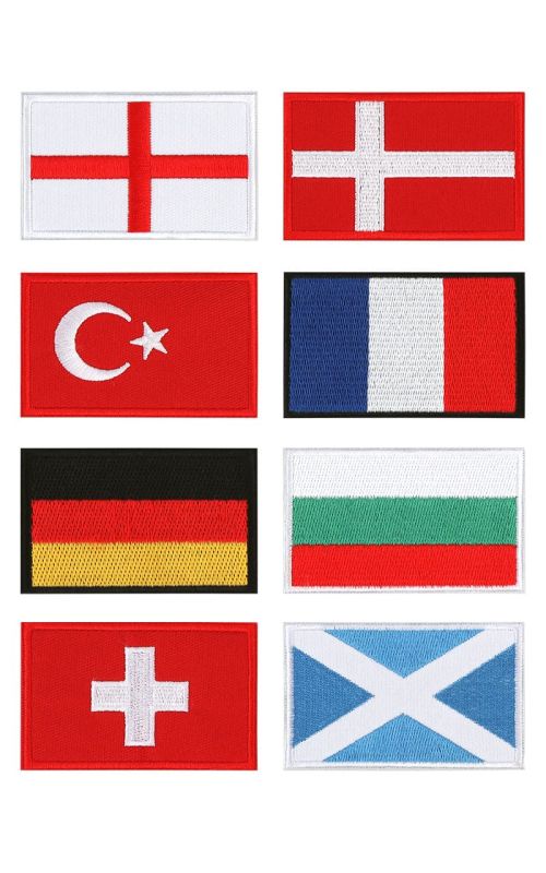 Velcro Patch, COUNTRIES