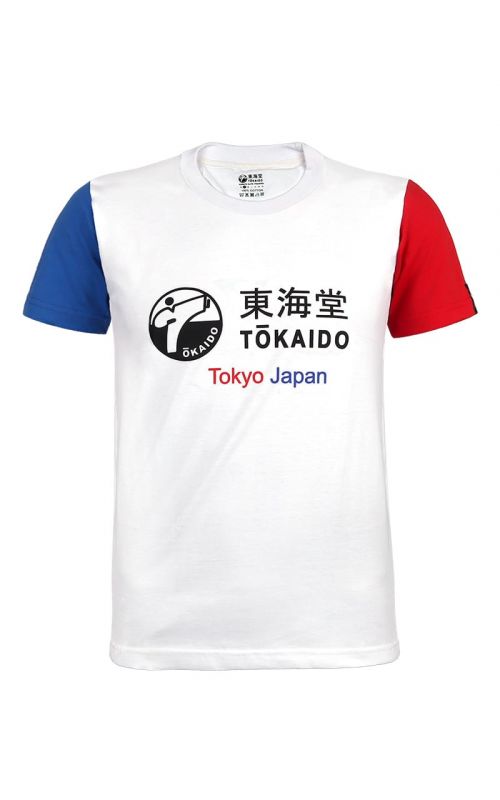 HERREN T-Shirt, TOKAIDO Aka / Ao