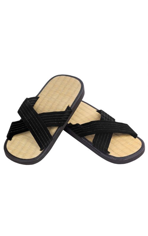 ZORI Sandals with rice straw