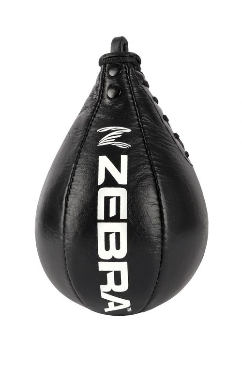 Speed Ball, ZEBRA, leather, black