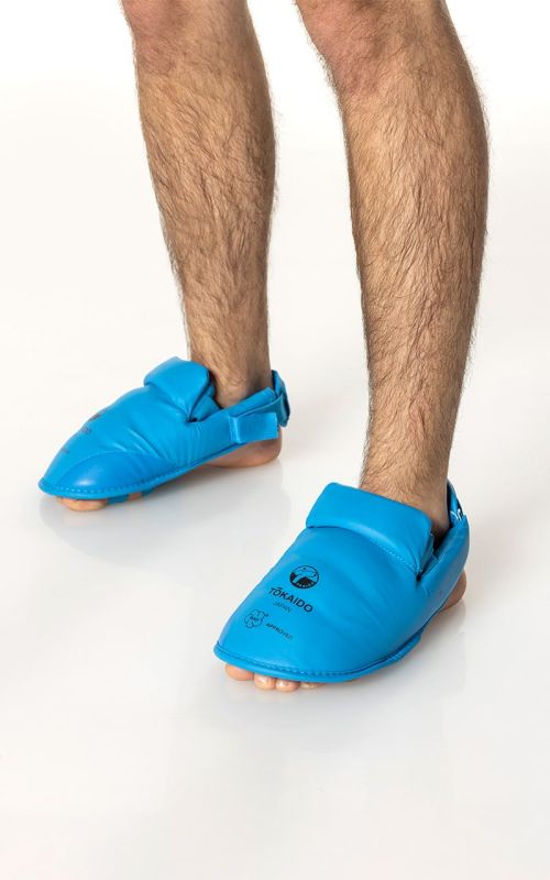Karate Foot Guard, TOKAIDO, WKF, with Velcro