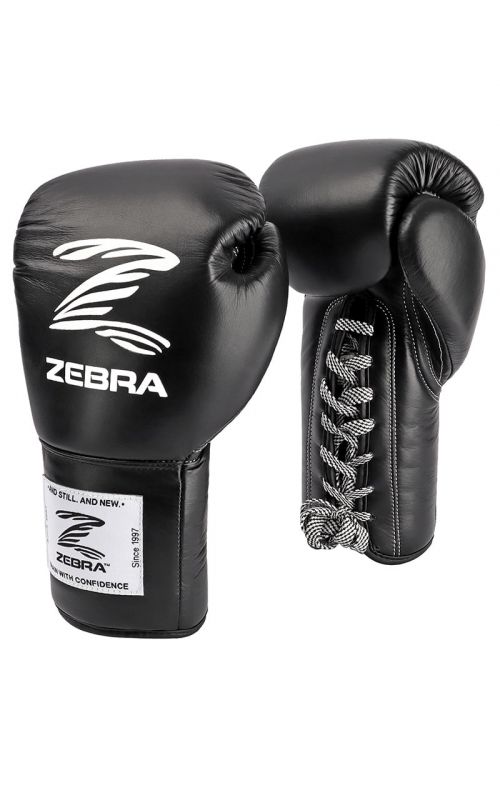 Boxing Gloves, ZEBRA Signature Lace, leather