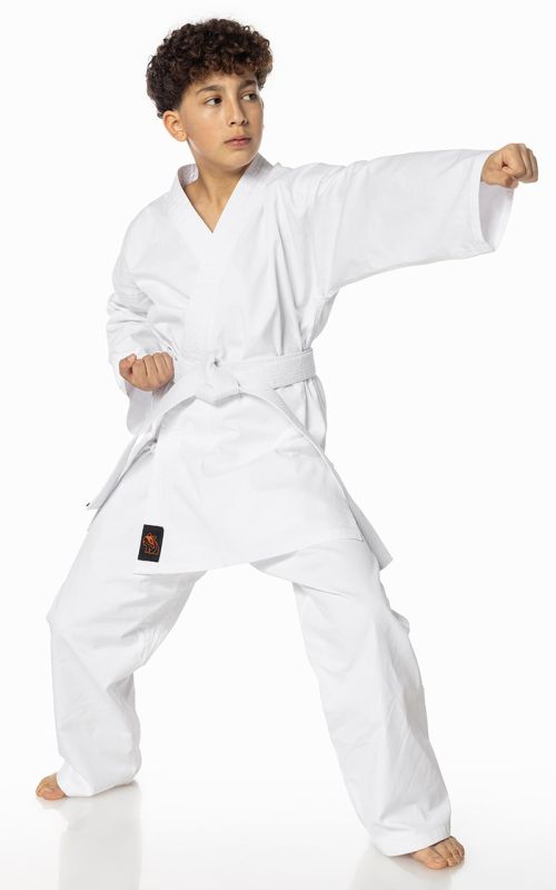 Kinder Karateanzug, DAX Beginner, inkl. weißer Gürtel