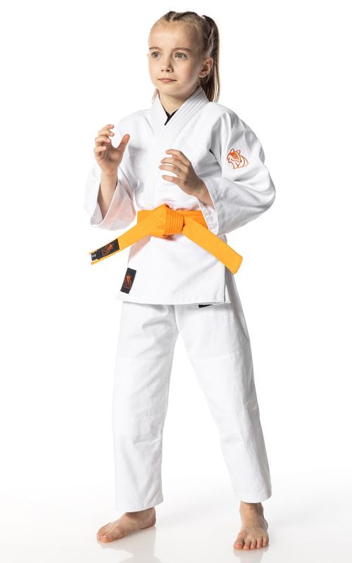 Kinder Judoanzug, DAX BAMBINI, incl. weißer Gürtel