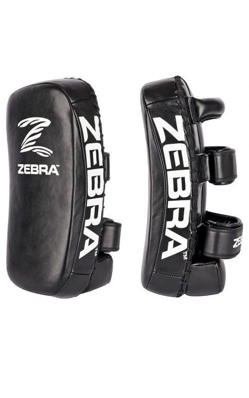 Thai Pads, ZEBRA, Leder, schwarz